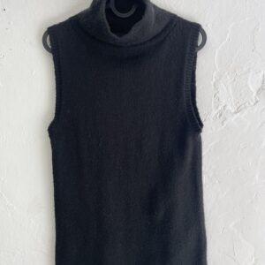 Yohji Yamamoto - Schwarzes Strickstück, Desinger Vintage